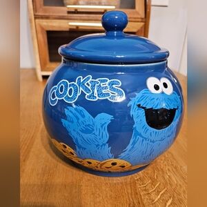 Sesame Place Cookie Monster Cookie Jar